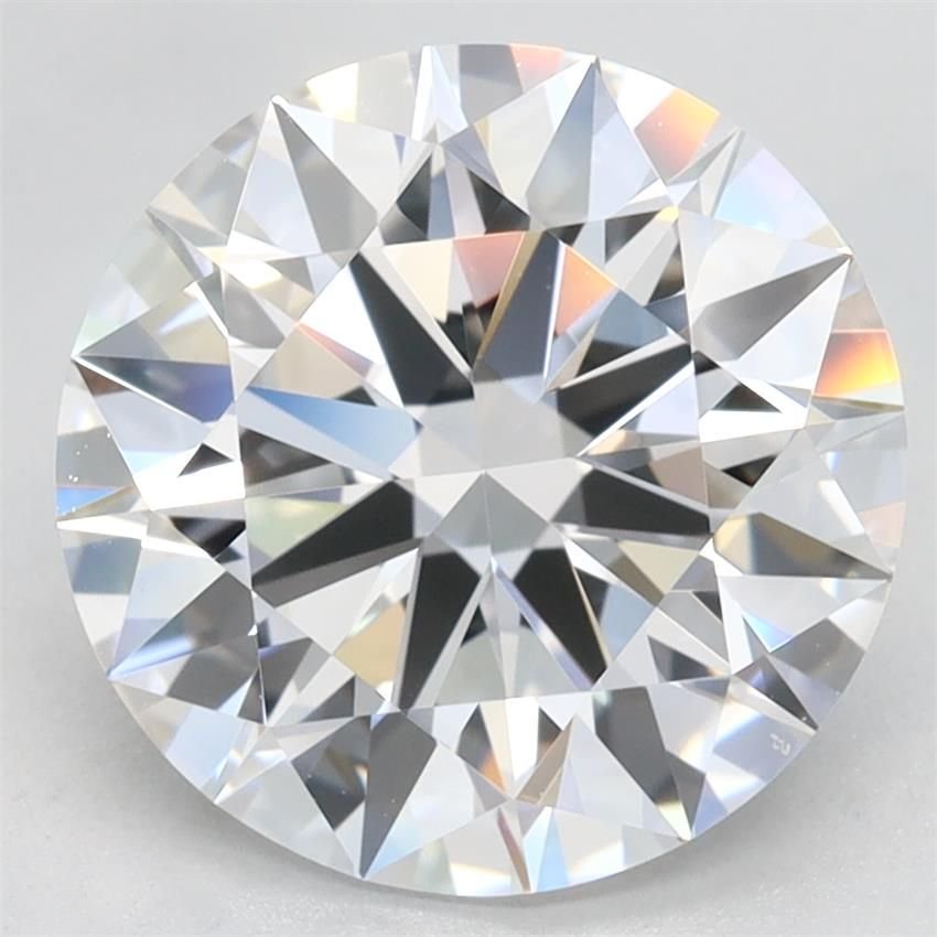 3.30ct D VVS1 Rare Carat Ideal Cut Round Lab Grown Diamond
