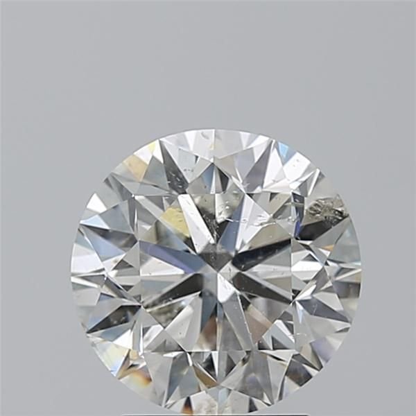 3.01ct G SI2 Very Good Cut Round Diamond