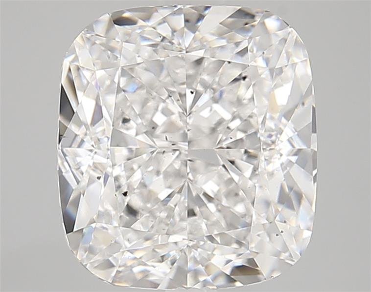 6.01ct F VS2 Very Good Cut Cushion Lab Grown Diamond