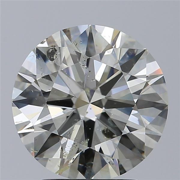 2.50ct J SI2 Rare Carat Ideal Cut Round Diamond