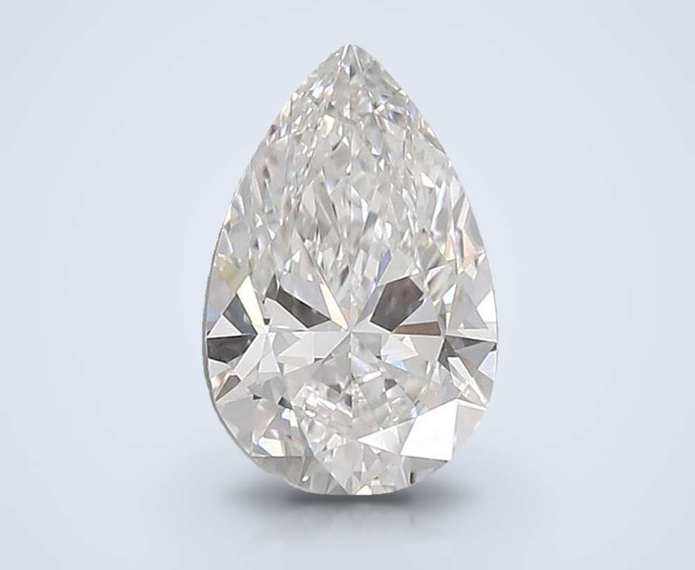 1.83 Carat Pear Lab Diamond