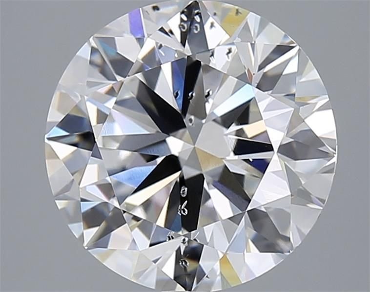 4.01ct G SI1 Excellent Cut Round Lab Grown Diamond