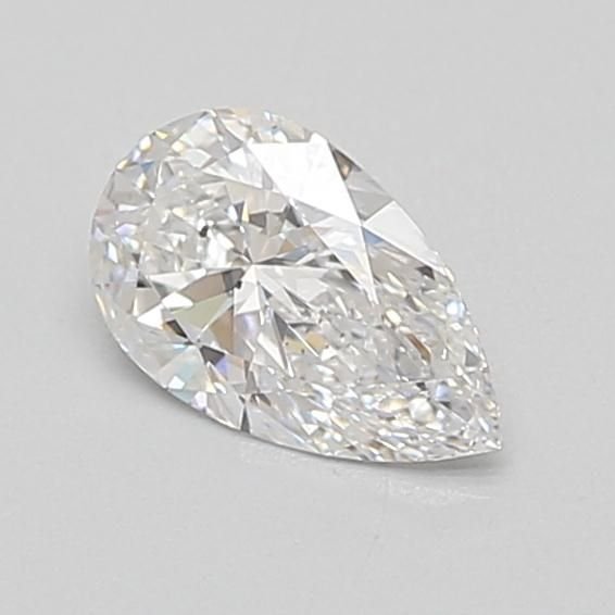 0.71ct E SI1 Rare Carat Ideal Cut Pear Lab Grown Diamond