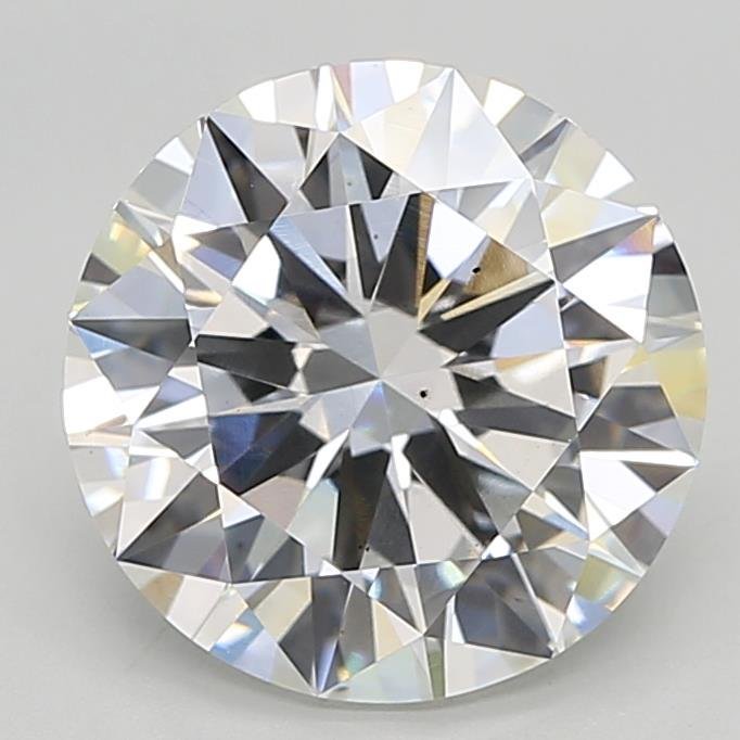 5.02ct E VS2 Excellent Cut Round Lab Grown Diamond