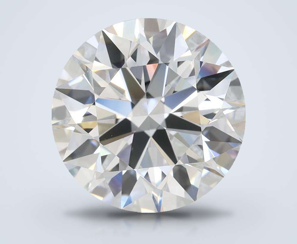 4.40 Carat Round Lab Diamond