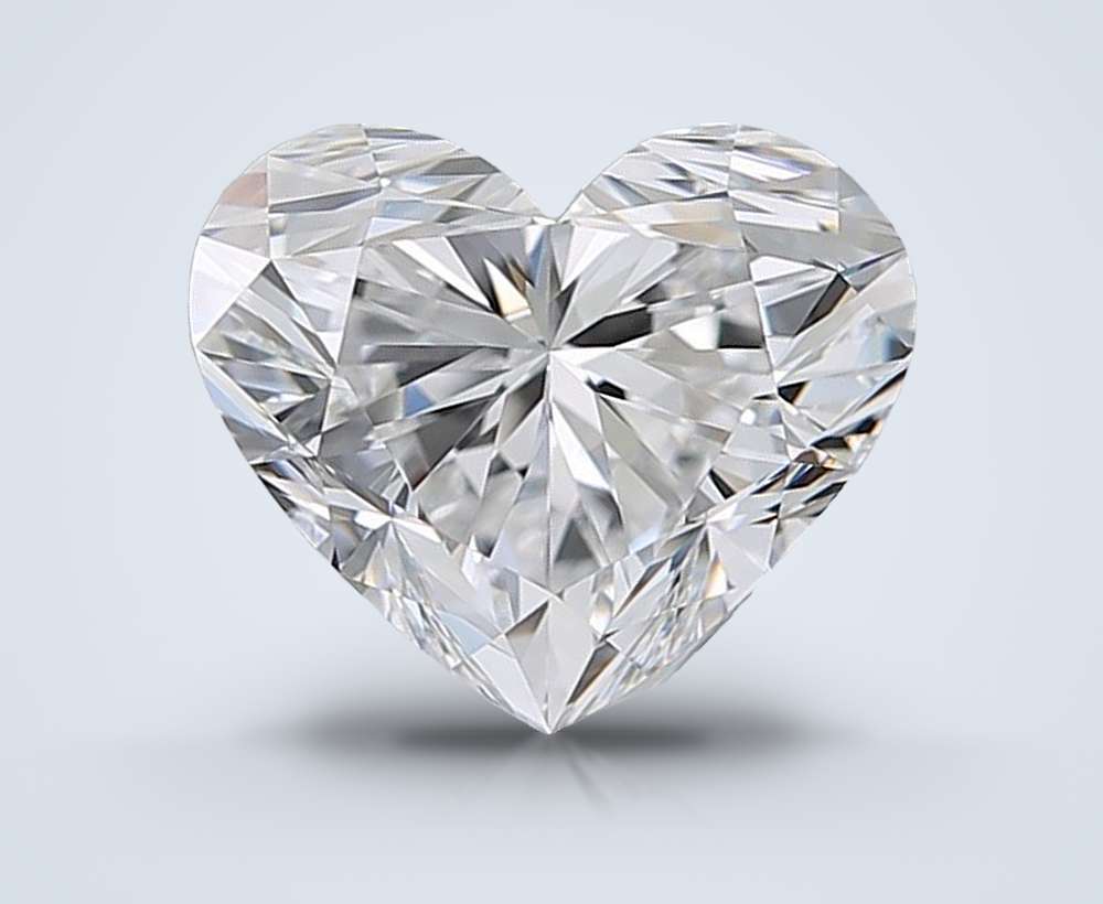 1.70 Carat Heart Natural Diamond