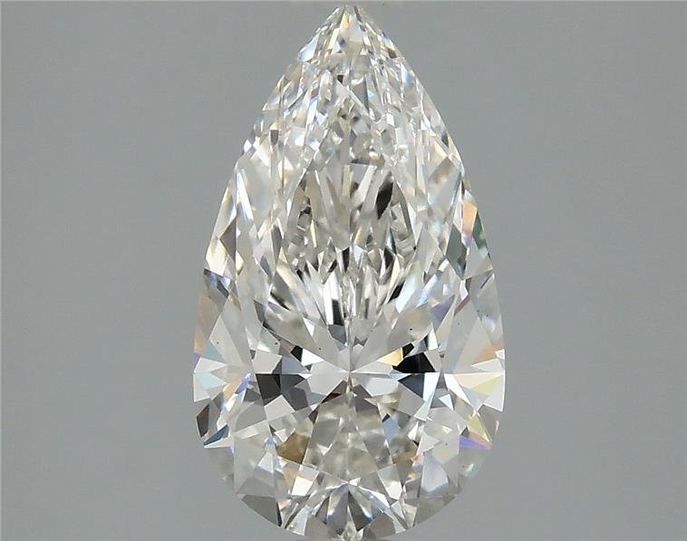 1.63ct G VS2 Rare Carat Ideal Cut Pear Lab Grown Diamond