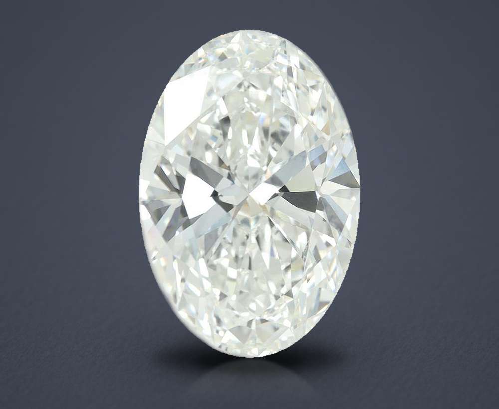 11.09 Carat Oval Lab Diamond