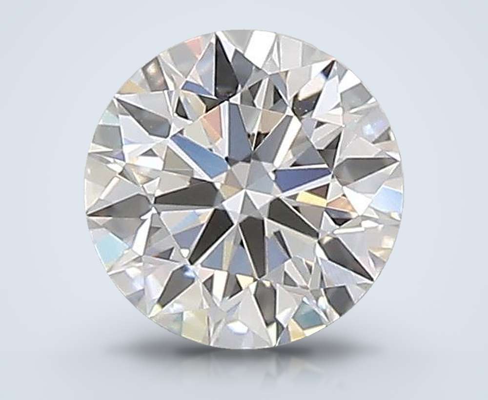 0.74 Carat Round Lab Diamond