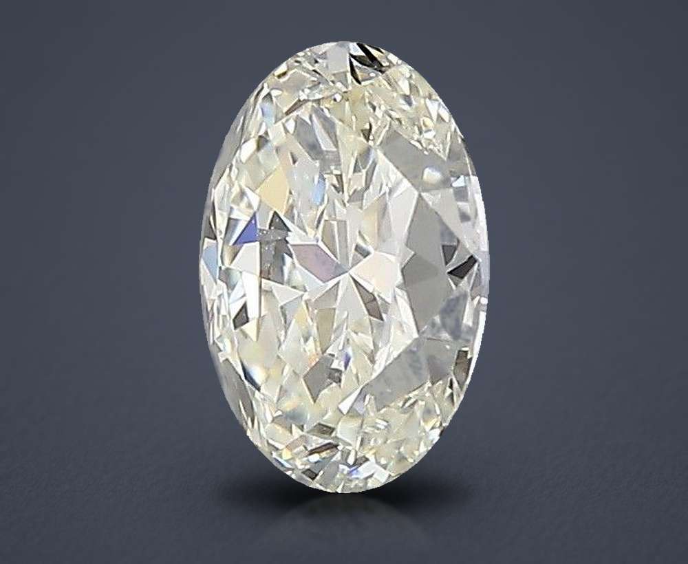 1.00 Carat Oval Natural Diamond