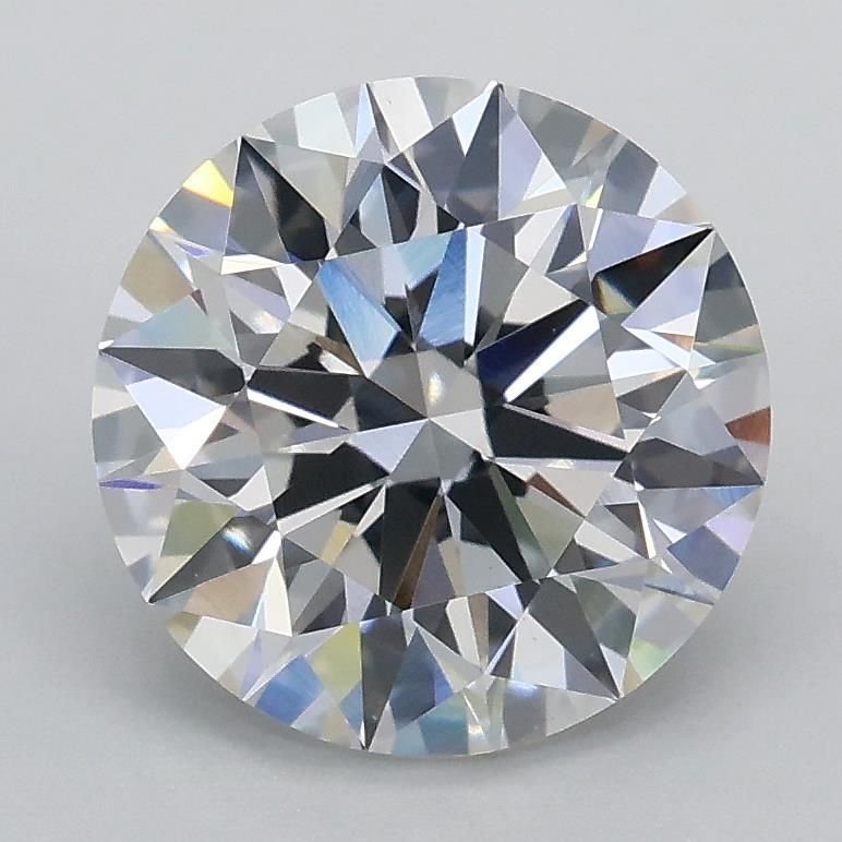 2.08ct F VVS2 Rare Carat Ideal Cut Round Lab Grown Diamond