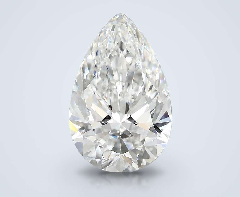 4.10 Carat Pear Lab Diamond