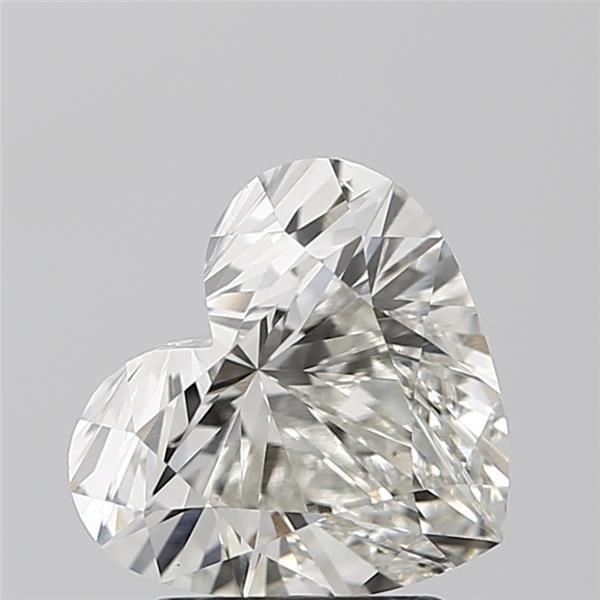 2.09ct I VS1 Rare Carat Ideal Cut Heart Lab Grown Diamond