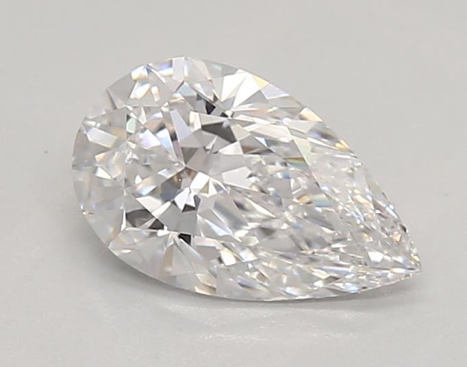 0.83ct D VVS2 Rare Carat Ideal Cut Pear Lab Grown Diamond