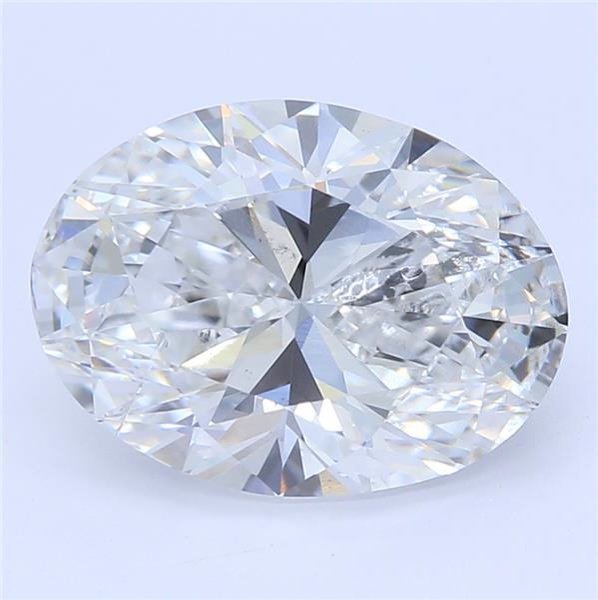 1.52ct E SI2 Rare Carat Ideal Cut Oval Lab Grown Diamond