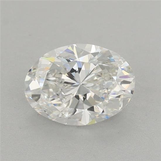 0.69ct E VVS2 Very Good Cut Oval Lab Grown Diamond