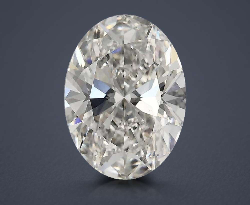 2.50 Carat Oval Lab Diamond