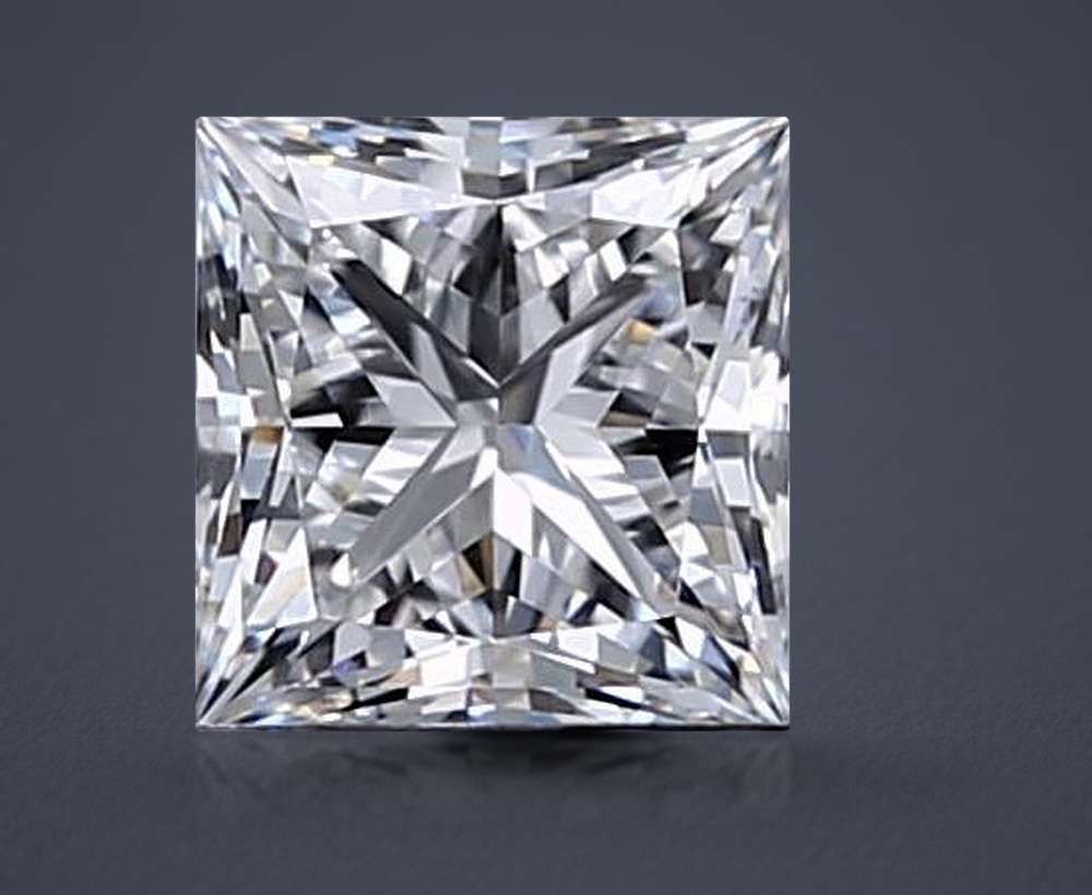 0.54 Carat Princess Lab Diamond