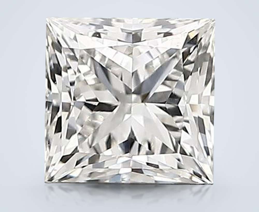 0.58 Carat Princess Lab Diamond