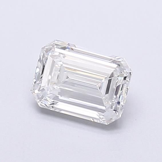 0.81ct D VVS2 Excellent Cut Emerald Lab Grown Diamond