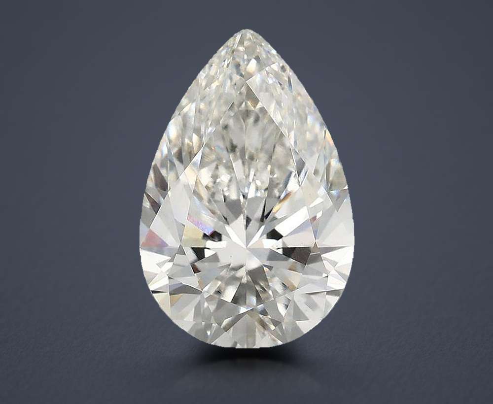 3.10 Carat Pear Lab Diamond