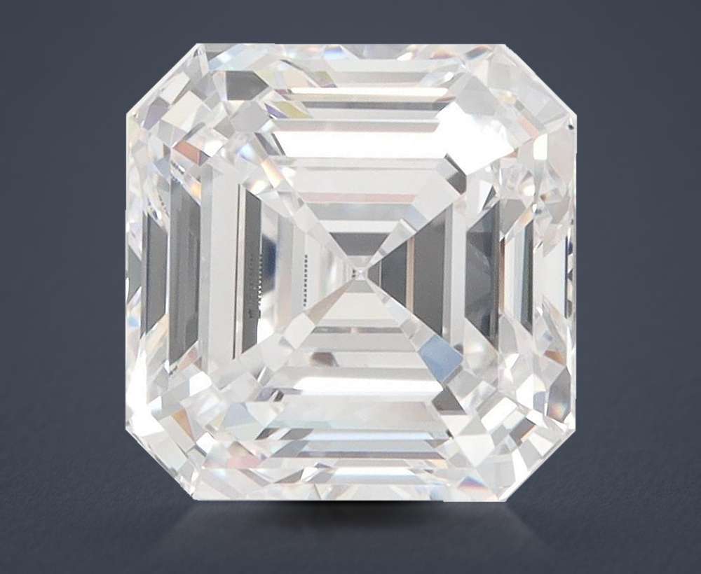 3.92 Carat Asscher Lab Diamond