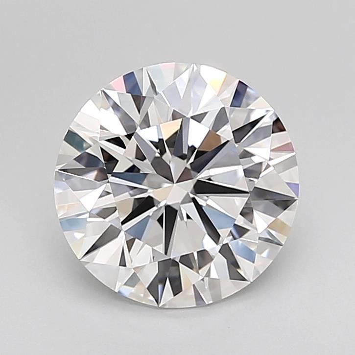2.44ct D IF Rare Carat Ideal Cut Round Lab Grown Diamond