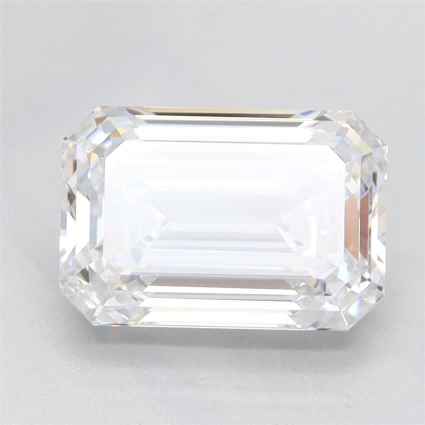 2.07ct D VVS2 Rare Carat Ideal Cut Emerald Lab Grown Diamond