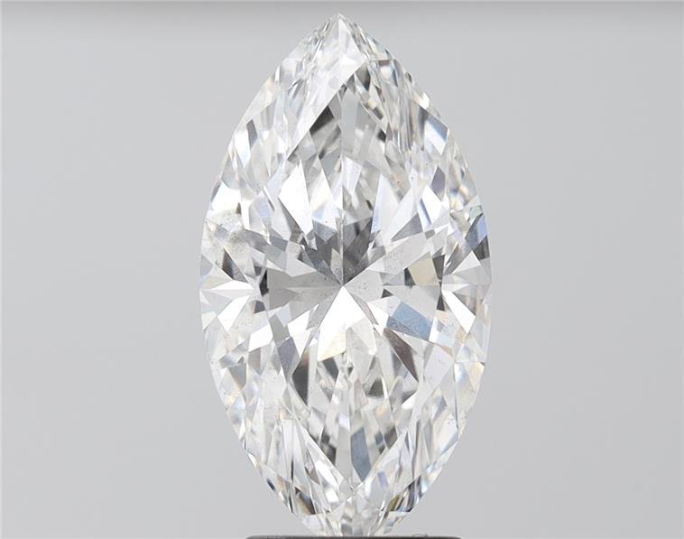 3.06ct E SI1 Rare Carat Ideal Cut Marquise Lab Grown Diamond