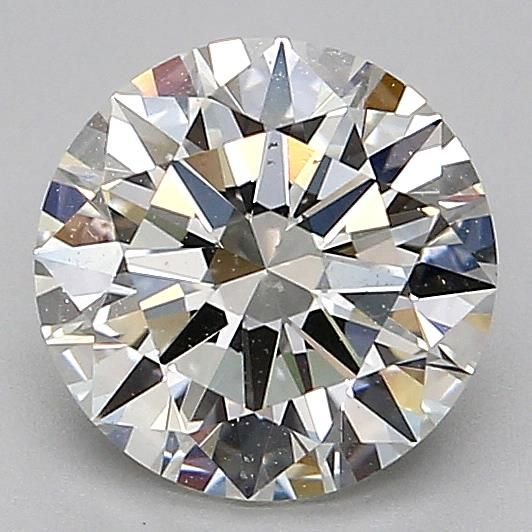 1.71ct H SI1 Rare Carat Ideal Cut Round Diamond