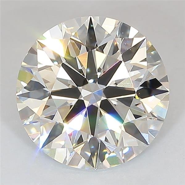 3.00ct J VS1 Rare Carat Ideal Cut Round Lab Grown Diamond