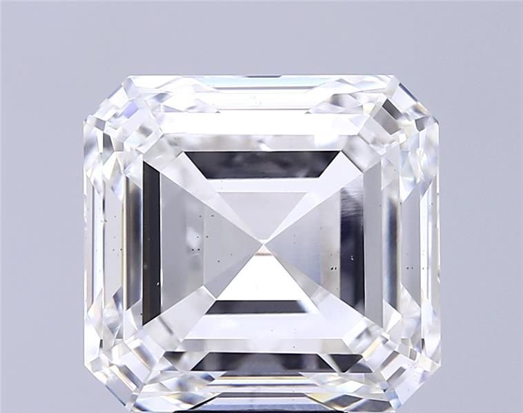 10.04ct F VS2 Rare Carat Ideal Cut Asscher Lab Grown Diamond