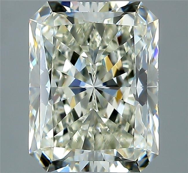 3.01ct K VS2 Rare Carat Ideal Cut Radiant Diamond