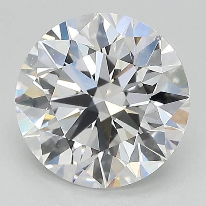 2.43ct E VVS1 Rare Carat Ideal Cut Round Lab Grown Diamond