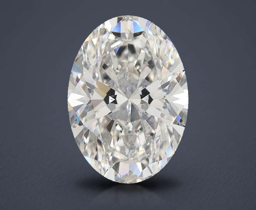 3.82 Carat Oval Lab Diamond