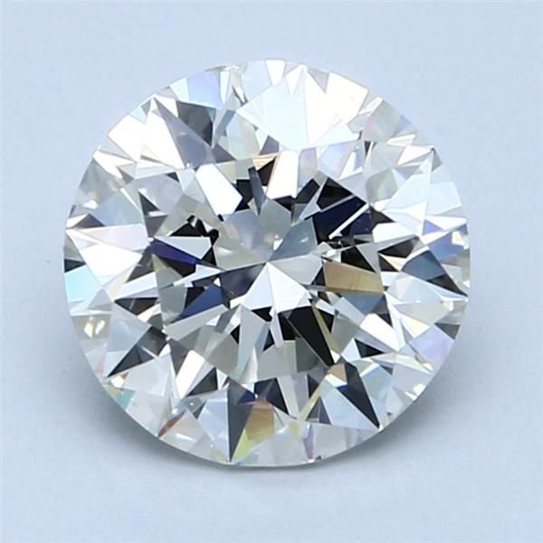 2.50ct J SI1 Rare Carat Ideal Cut Round Diamond