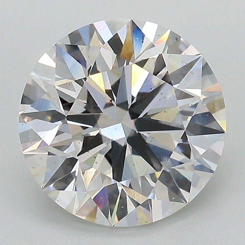 4.71ct G SI1 Rare Carat Ideal Cut Round Lab Grown Diamond