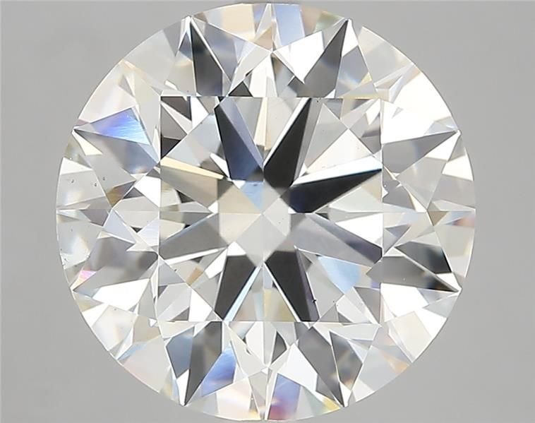 6.06ct H VS2 Rare Carat Ideal Cut Round Lab Grown Diamond