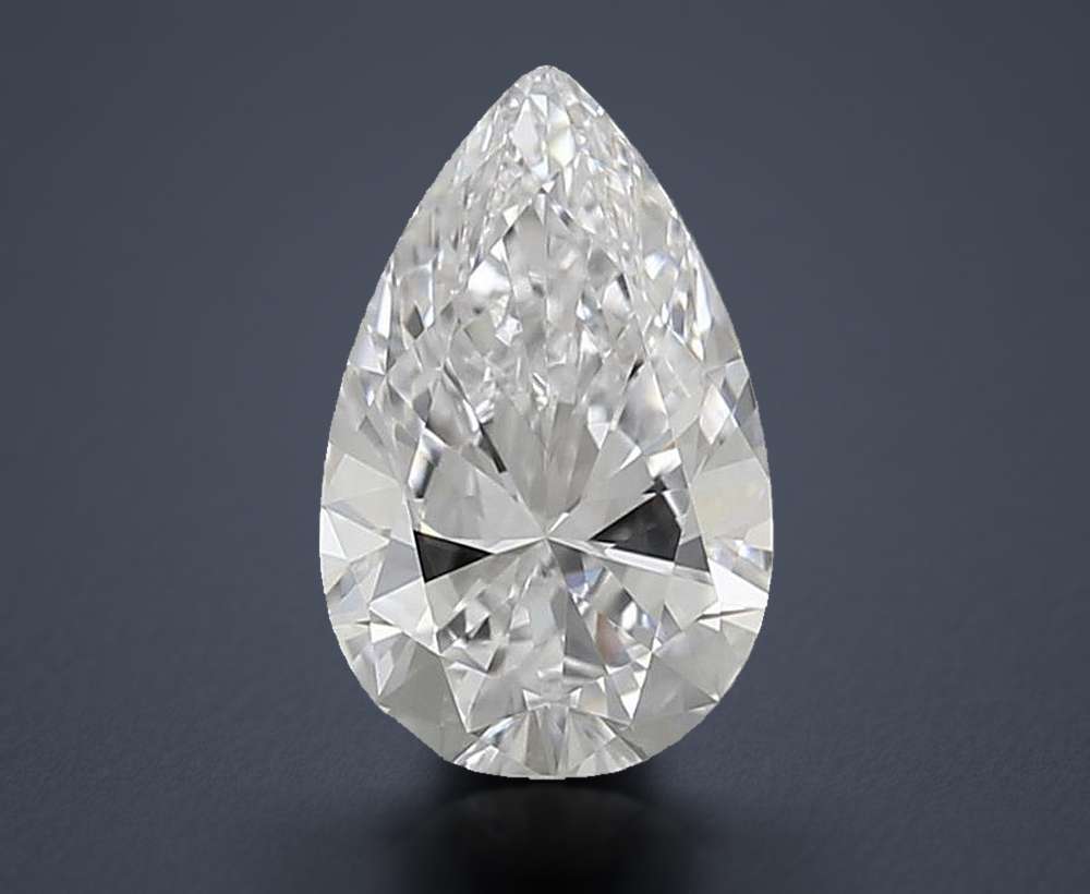 0.50 Carat Pear Lab Diamond
