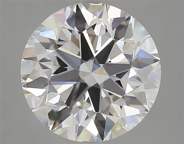 4.12ct H VS1 Rare Carat Ideal Cut Round Diamond