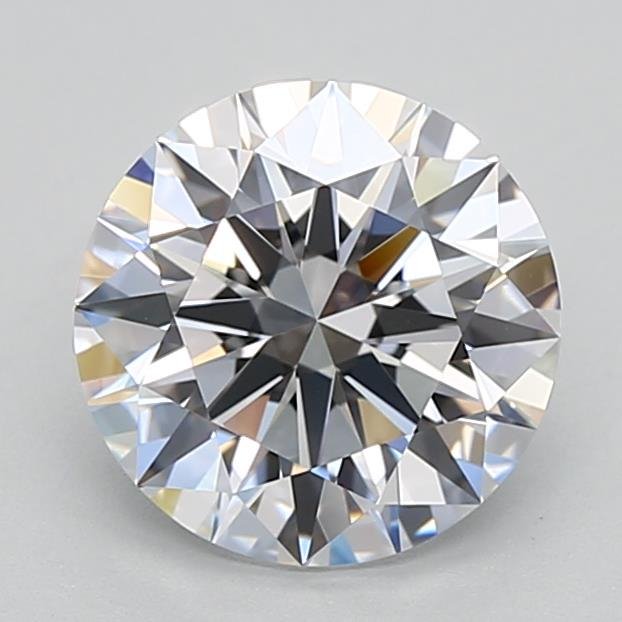 2.05ct D VVS1 Rare Carat Ideal Cut Round Lab Grown Diamond