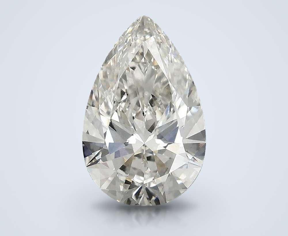 2.00 Carat Pear Lab Diamond