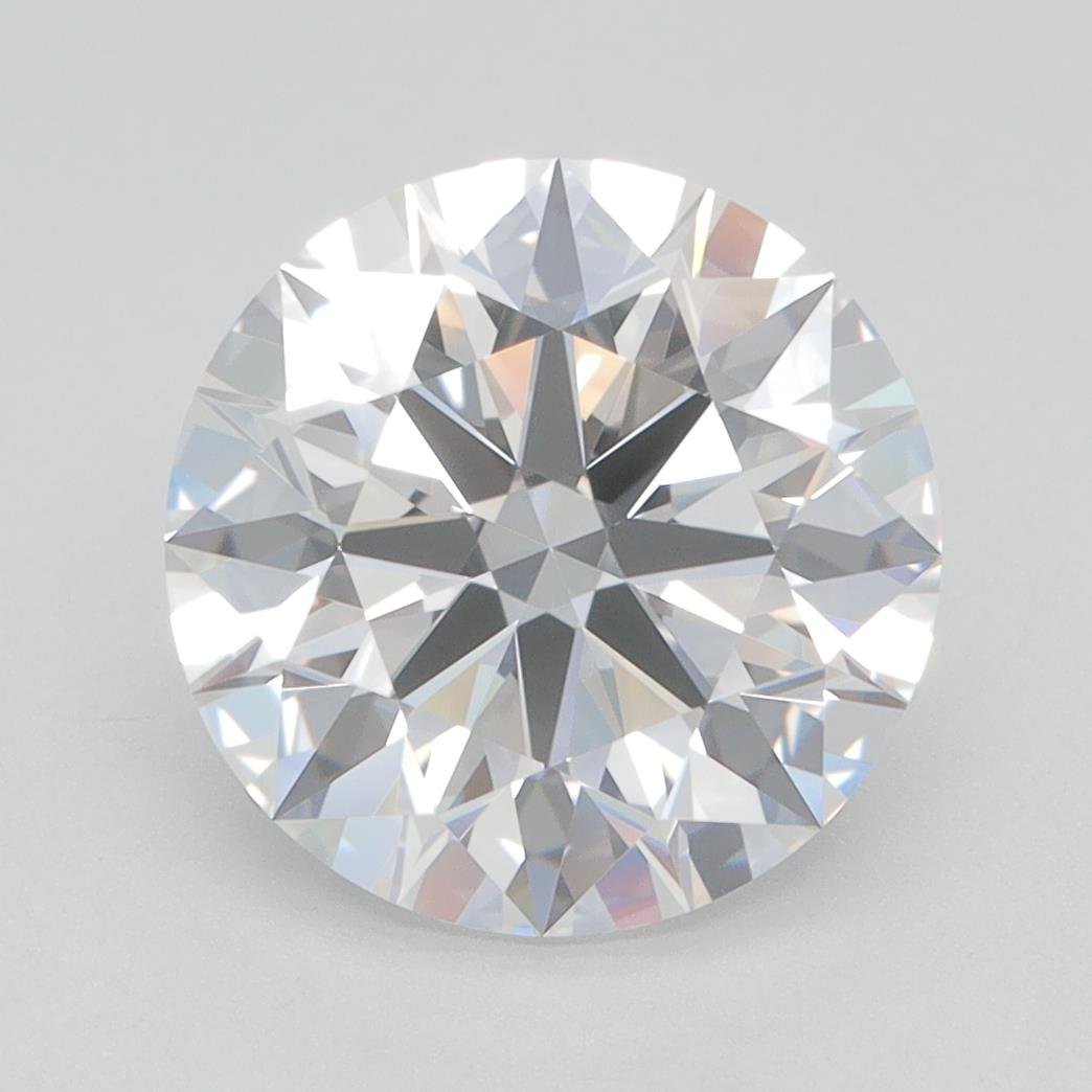 3.59ct E VVS2 Rare Carat Ideal Cut Round Lab Grown Diamond