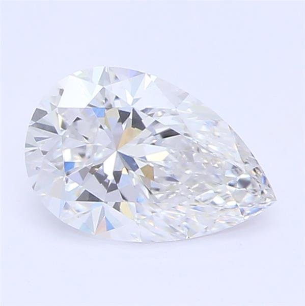 0.53ct D SI1 Rare Carat Ideal Cut Pear Lab Grown Diamond