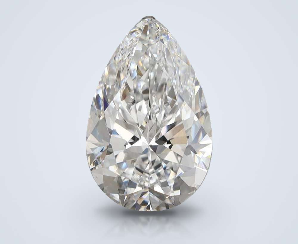 4.41 Carat Pear Lab Diamond