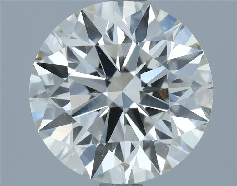 2.12ct I VVS2 Rare Carat Ideal Cut Round Lab Grown Diamond