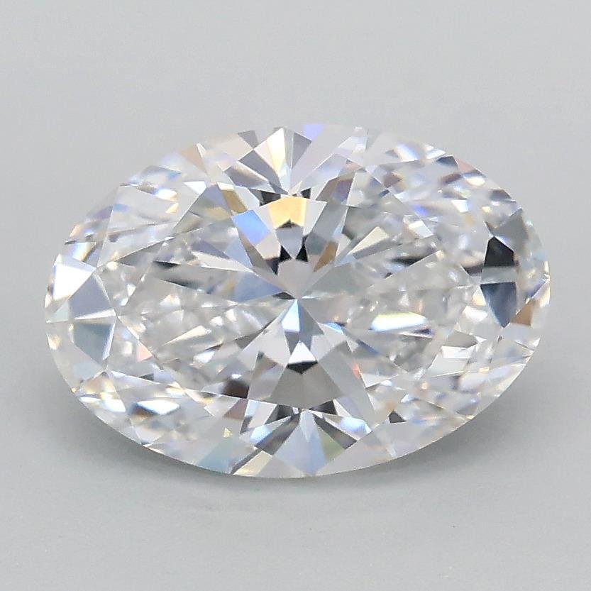 1.57ct D VVS2 Rare Carat Ideal Cut Oval Lab Grown Diamond