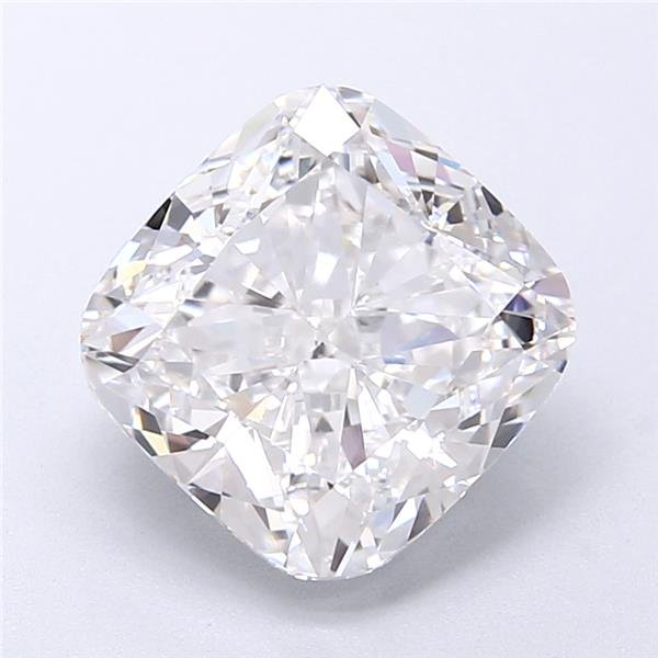 4.05ct D VVS2 Rare Carat Ideal Cut Cushion Lab Grown Diamond