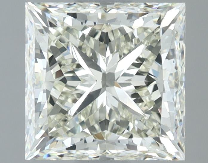 2.02ct K VVS2 Rare Carat Ideal Cut Princess Diamond