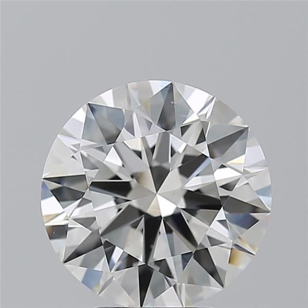 4.03ct H VS2 Rare Carat Ideal Cut Round Diamond